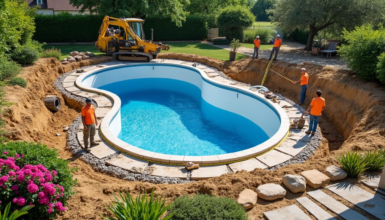 découvrez les étapes indispensables pour réussir l'installation de votre piscine en dur en france : conseils pratiques, démarches administratives et astuces pour un projet serein de a à z.